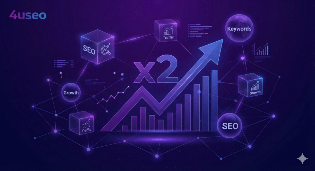 4u seo – استراتيجيات زيادة ترافيك الموقع الالكتروني الخاص بك لمضاعفة العملاء